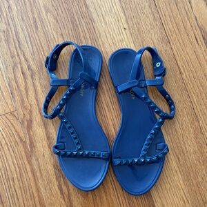 Rebecca Minkoff Navy‎ Studded Jelly Sandals